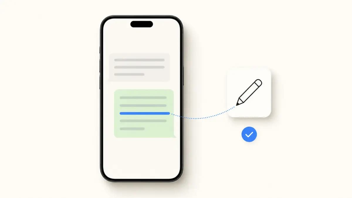 How to edit a WhatsApp message (15-minute limit)